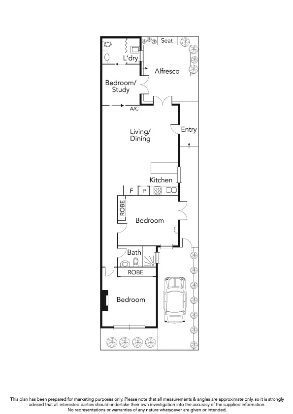 Floorplan of Homely house listing, 98 Heath Street, Port Melbourne VIC 3207