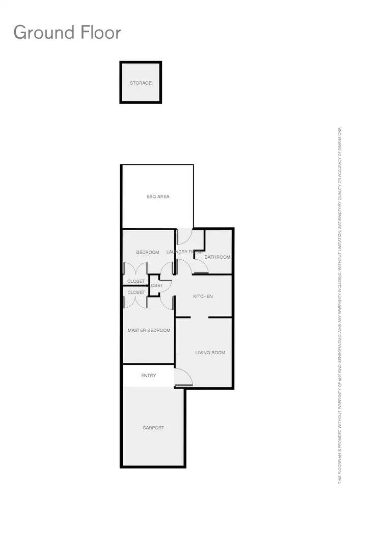 Floorplan of Homely semi-detached listing, 2/14 Lachlan Street, Raymond Terrace NSW 2324