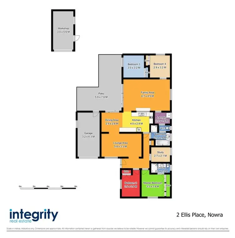 Floorplan of Homely house listing, 2 Ellis Place, Nowra NSW 2541