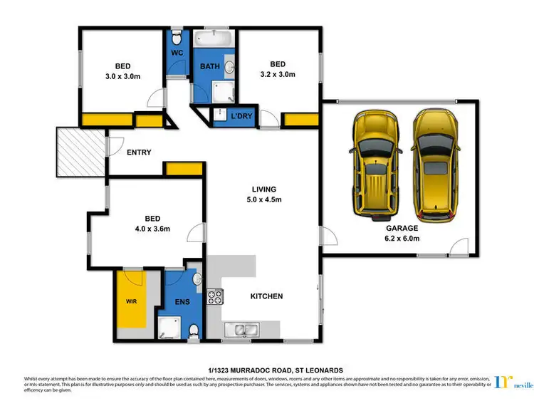 Floorplan of Homely house listing, 1/1323 Murradoc Road, St Leonards VIC 3223
