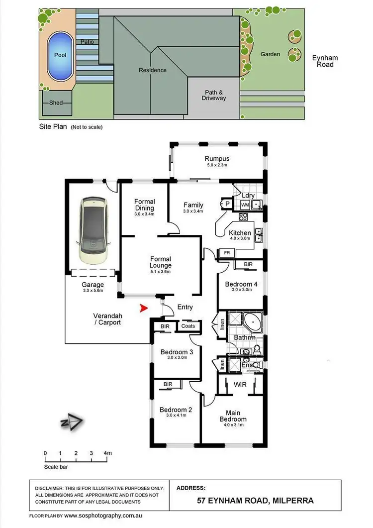Floorplan of Homely house listing, 57 Eynham Road, Milperra NSW 2214
