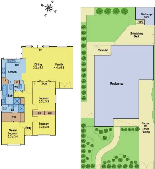 Floorplan of Homely house listing, 36 Lomond Terrace, East Geelong VIC 3219