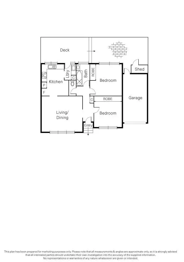 Floorplan of Homely unit listing, 5/6 Venice Street, Mentone VIC 3194