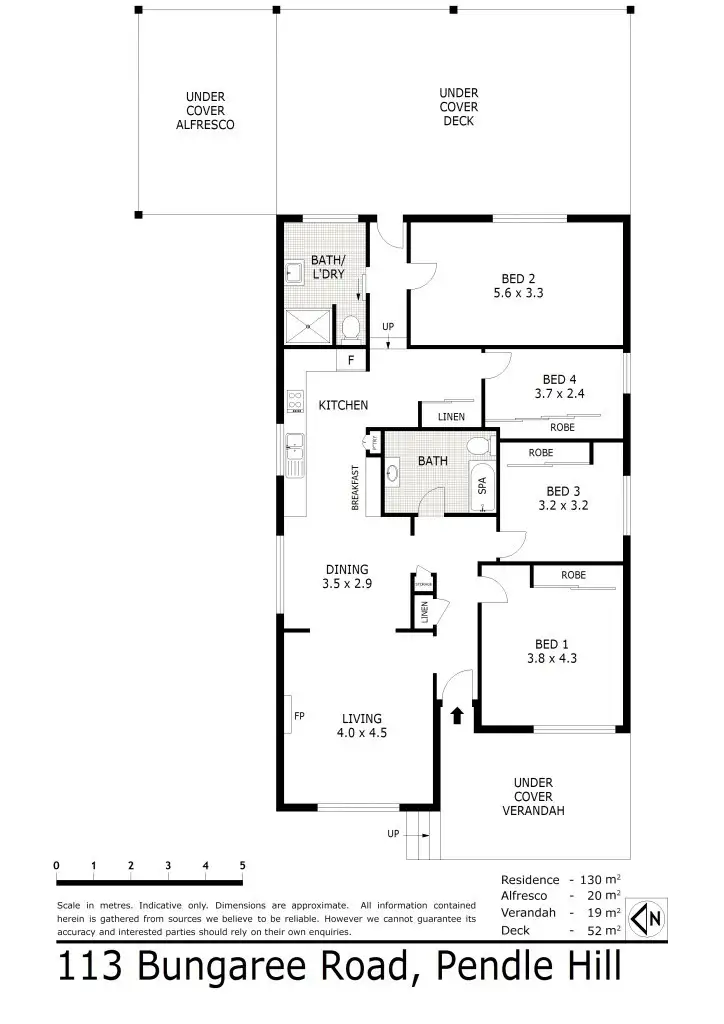 Floorplan of Homely house listing, 113 Bungaree Rd, Pendle Hill NSW 2145