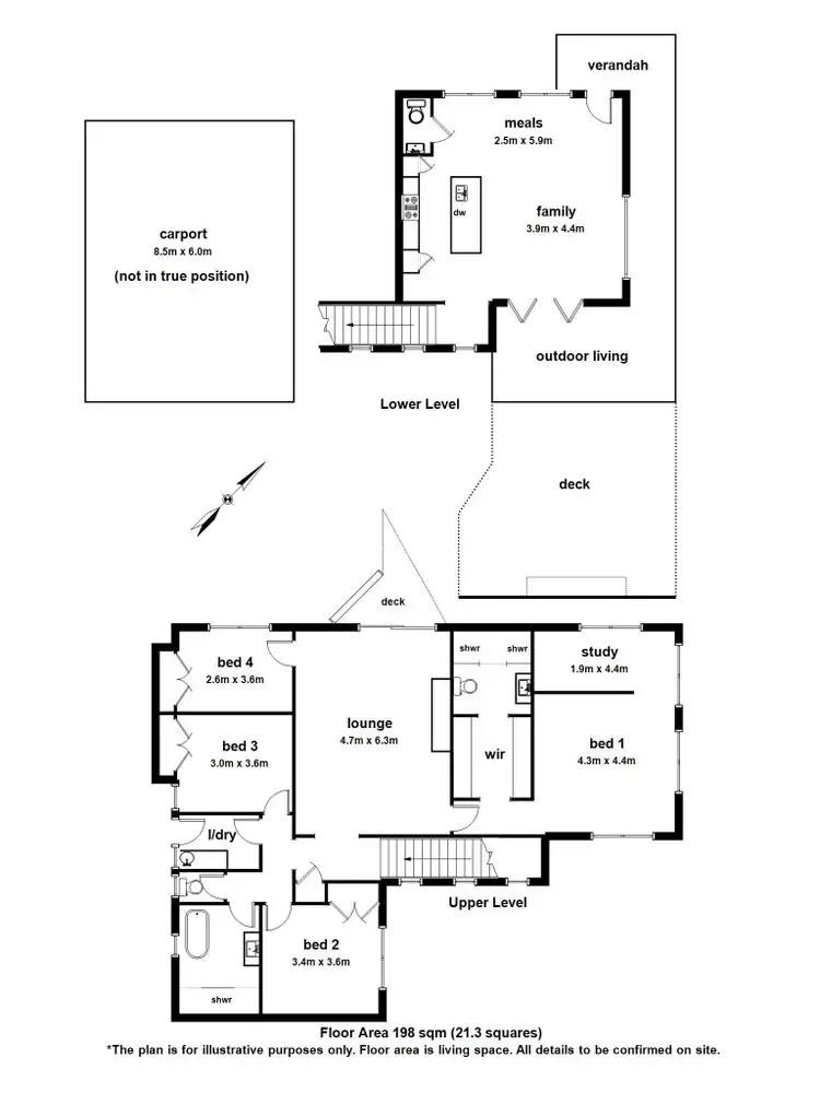 Floorplan of Homely house listing, 28 Poplar Crescent, Emerald VIC 3782