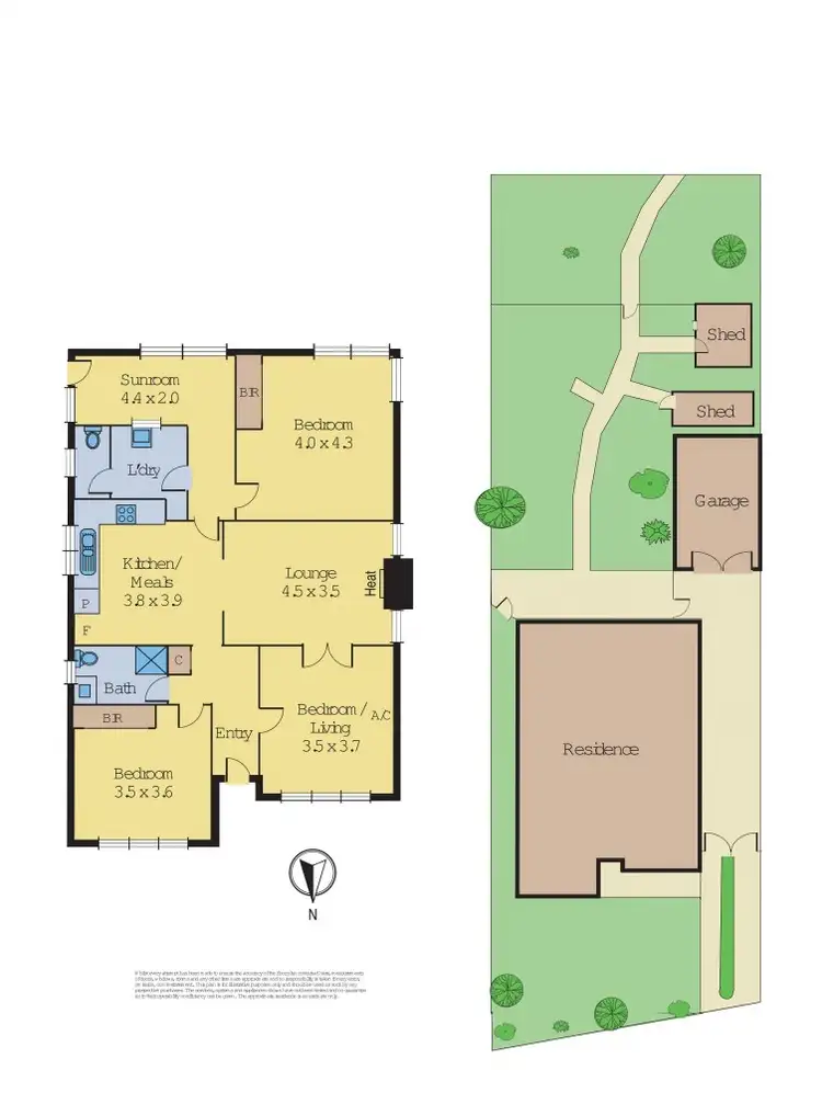 Floorplan of Homely house listing, 39 Kidman Street, Yarraville VIC 3013