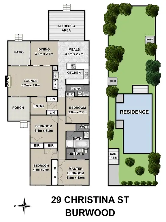 Floorplan of Homely house listing, 29 Christina Street, Burwood VIC 3125