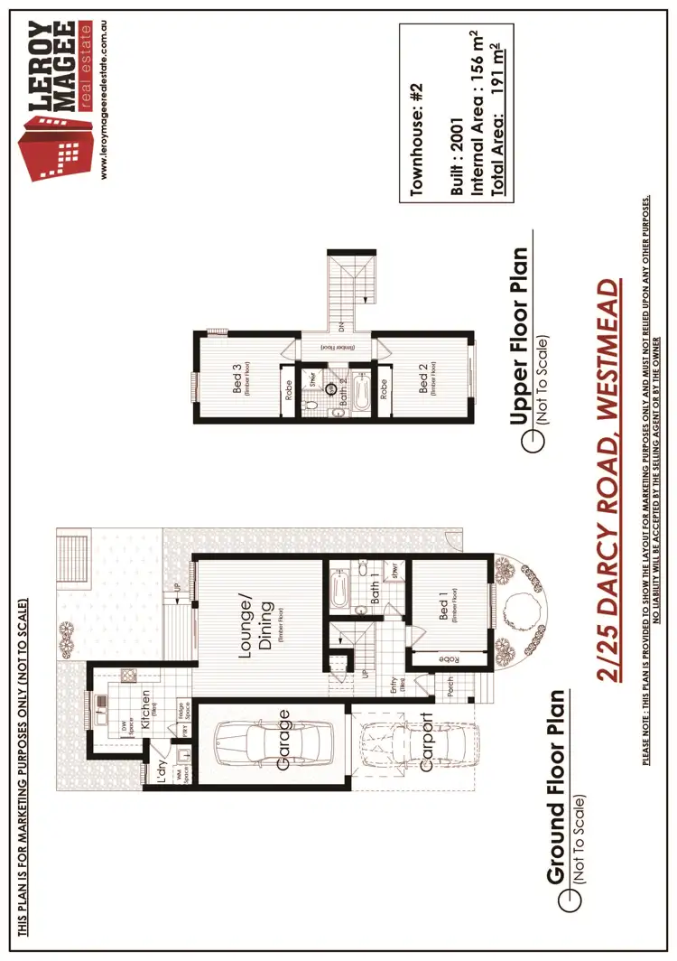 Floorplan of Homely townhouse listing, 2/25 Darcy Road, Westmead NSW 2145