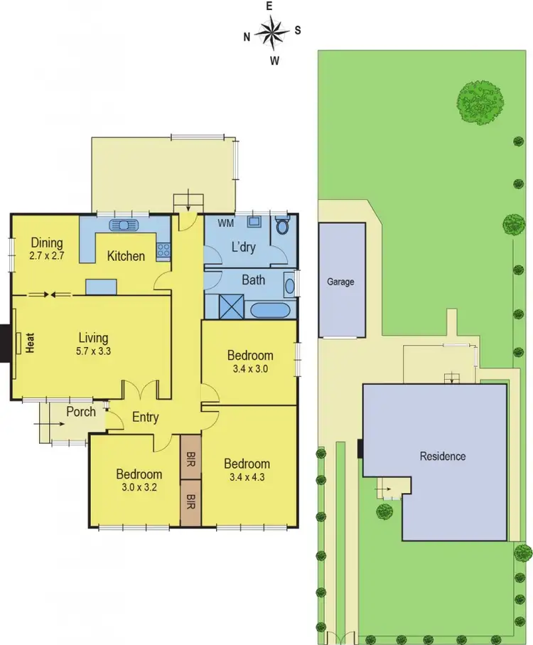 Floorplan of Homely house listing, 43 Brayshay Road, Newcomb VIC 3219