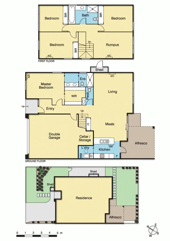 Floorplan of Homely house listing, 8 Sun Dew Close, Greensborough VIC 3088