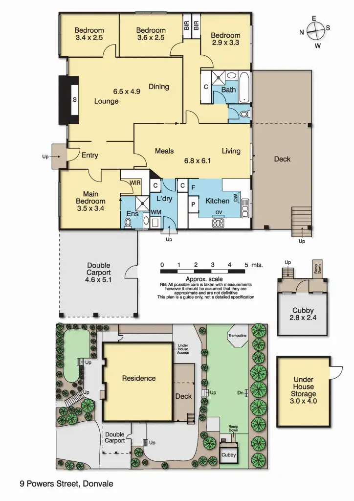 Floorplan of Homely house listing, 9 Powers Street, Donvale VIC 3111
