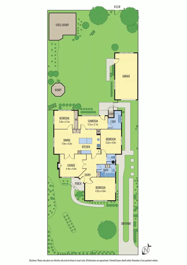 Floorplan of Homely house listing, 74 Mascot Avenue, Bonbeach VIC 3196