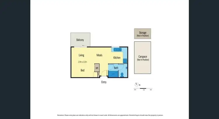 Floorplan of Homely apartment listing, 39/171 Flemington Road, North Melbourne VIC 3051