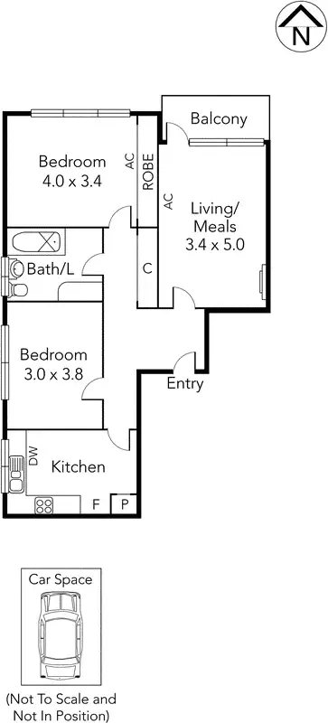 Floorplan of Homely apartment listing, 7/1456 Malvern Road, Glen Iris VIC 3146