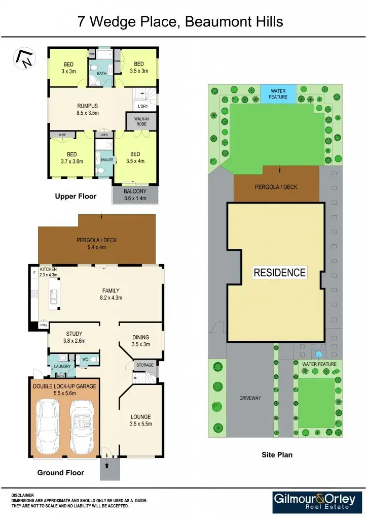 Floorplan of Homely house listing, 7 Wedge Place, Beaumont Hills NSW 2155