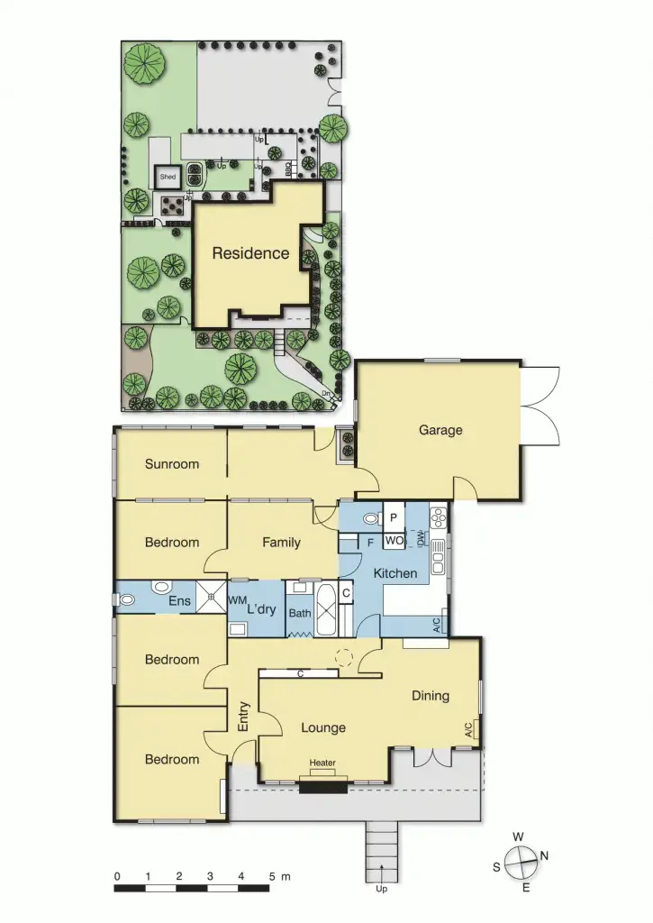 Floorplan of Homely house listing, 125 Cape Street, Heidelberg VIC 3084