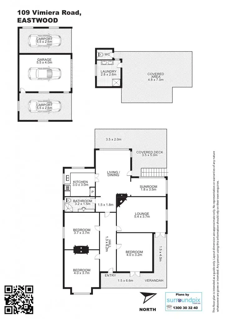 Floorplan of Homely house listing, 109 Vimiera Rd, Eastwood NSW 2122