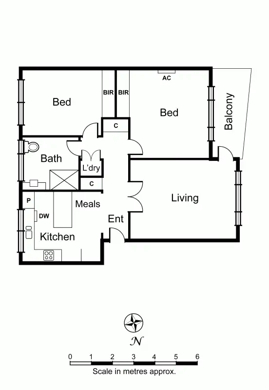 Floorplan of Homely apartment listing, 12/172 Wattletree Road, Malvern VIC 3144