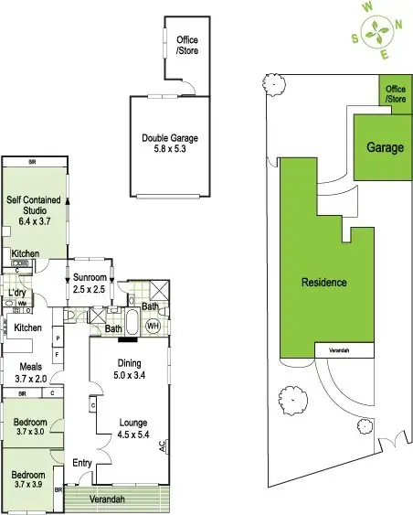 Floorplan of Homely house listing, 5 Bailey Avenue, St Kilda East VIC 3183