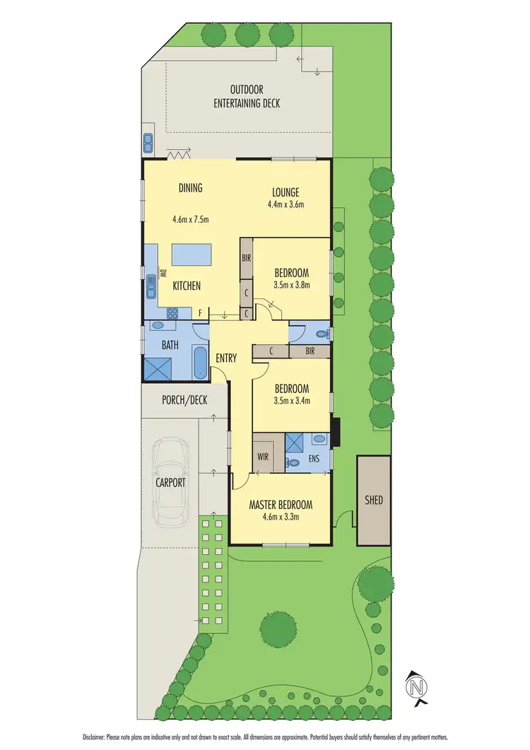 Floorplan of Homely house listing, 1/1 Darook Street, Blackburn South VIC 3130