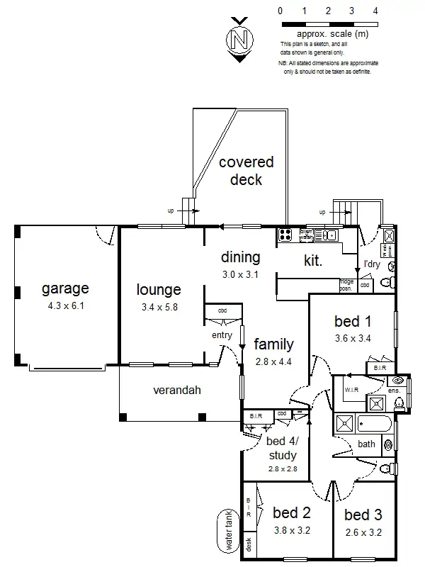 Floorplan of Homely house listing, 4 Good Governs Street, Mitcham VIC 3132