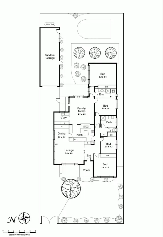 Floorplan of Homely house listing, 20 Lancaster Street, Bentleigh East VIC 3165