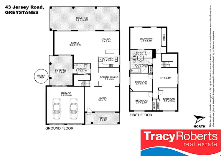 Floorplan of Homely house listing, 43 Jersey Rd, Greystanes NSW 2145
