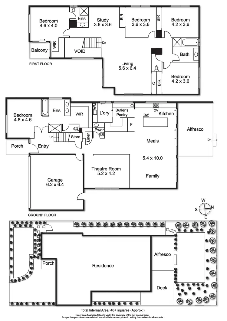 Floorplan of Homely house listing, 83 Stockdale Avenue, Bentleigh East VIC 3165