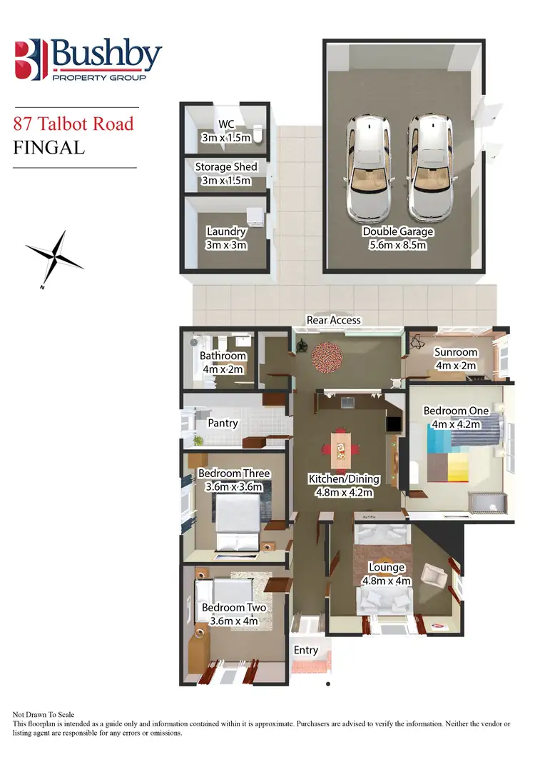 Floorplan of Homely house listing, 73-89 Talbot Street, Fingal TAS 7214