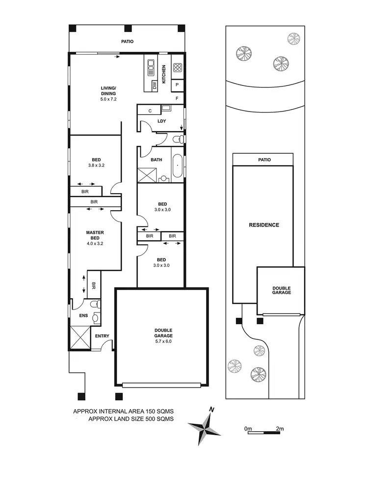 Floorplan of Homely house listing, 43 Burbridge Drive, Bacchus Marsh VIC 3340