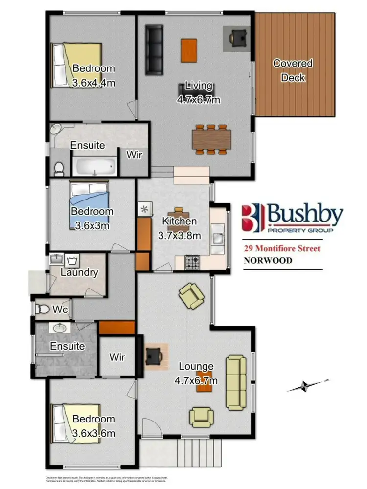 Floorplan of Homely house listing, 29 Montifiore Street, Norwood TAS 7250