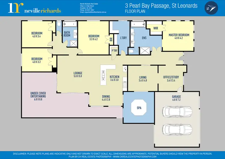 Floorplan of Homely house listing, 3 Pearl Bay Passage, St Leonards VIC 3223