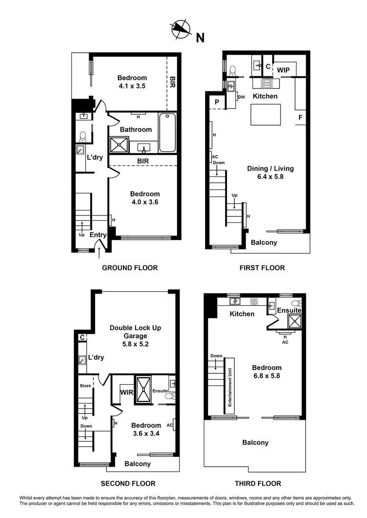 Floorplan of Homely house listing, 9 The Grand, Maribyrnong VIC 3032
