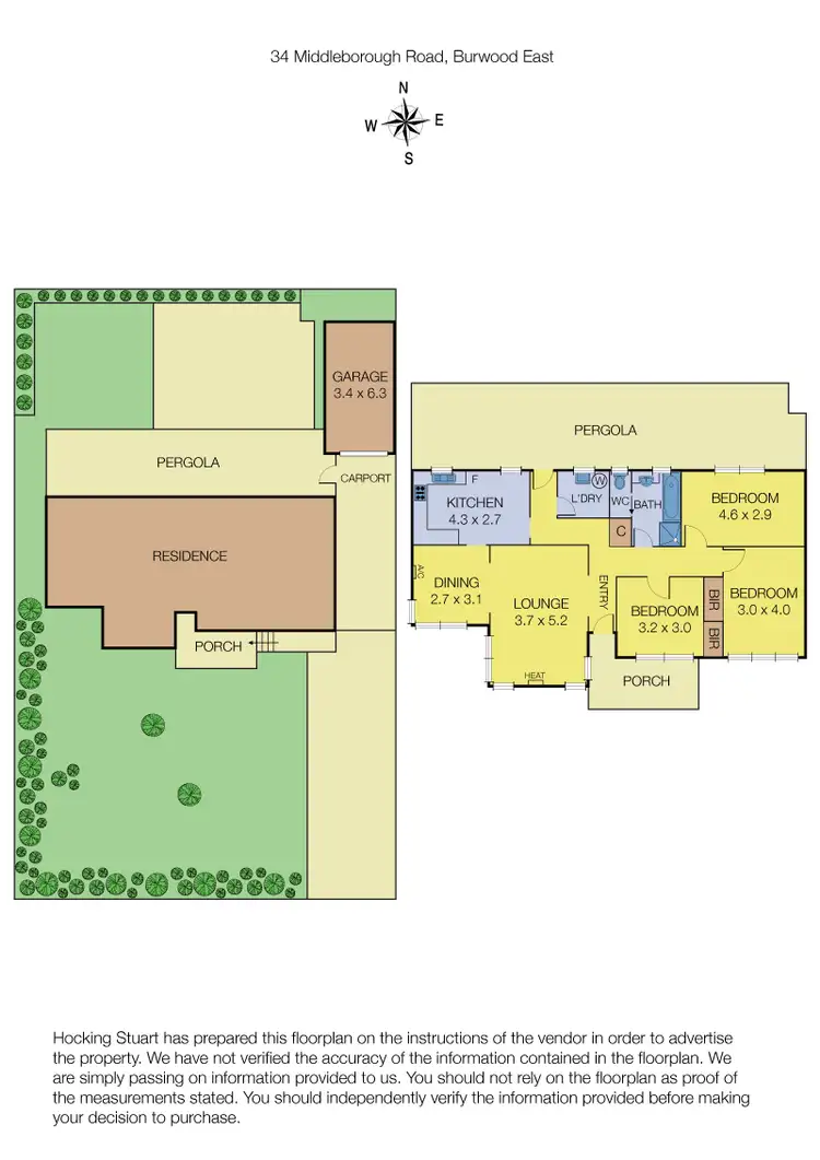 Floorplan of Homely house listing, 34 Middleborough Road, Burwood East VIC 3151