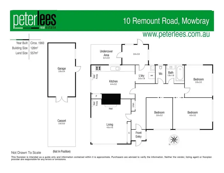 Floorplan of Homely house listing, 10 Remount Road, Mowbray TAS 7248