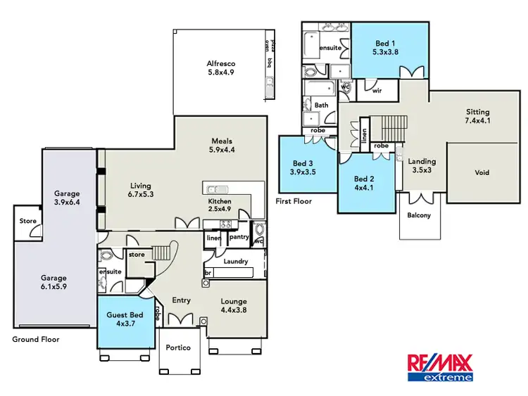 Floorplan of Homely house listing, 12 Balikpapan Avenue*, Dianella WA 6059