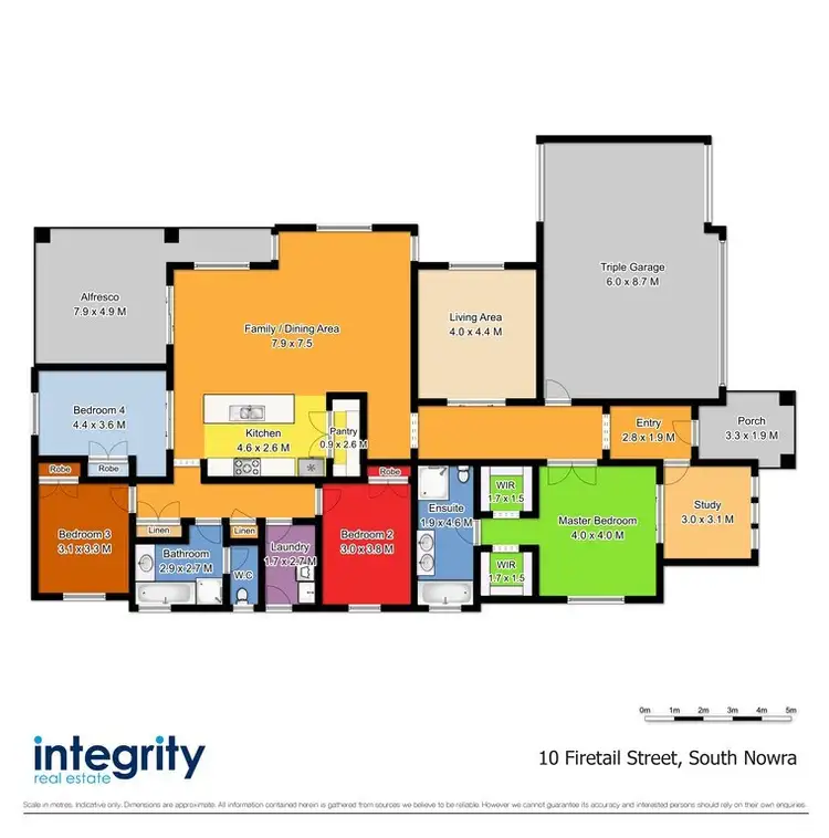 Floorplan of Homely house listing, 10 Firetail Street, South Nowra NSW 2541