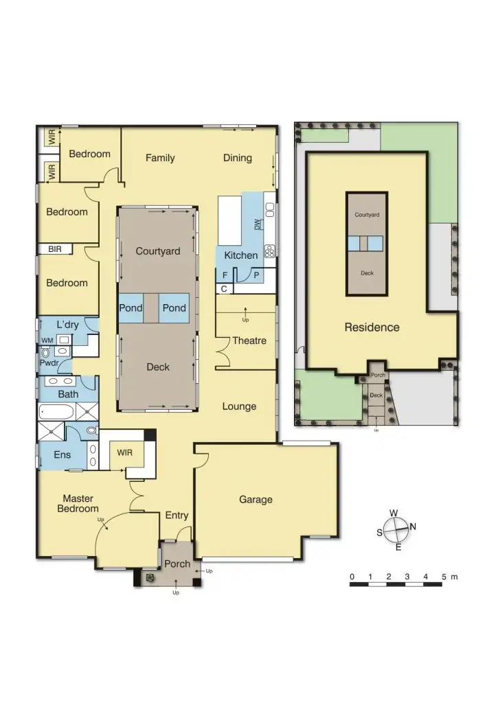 Floorplan of Homely house listing, 13 Riordan Crescent, Mernda VIC 3754