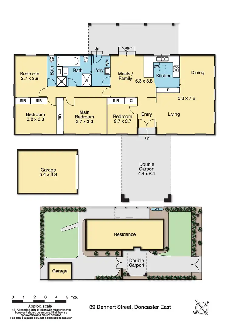 Floorplan of Homely house listing, 39 Dehnert Street, Doncaster East VIC 3109