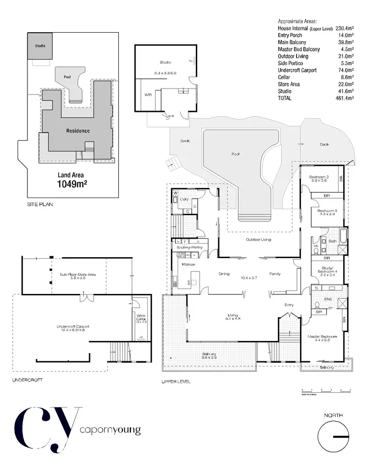 Floorplan of Homely house listing, 61 Sydenham Road, Doubleview WA 6018