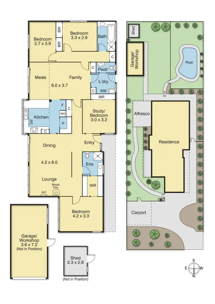 Floorplan of Homely house listing, 12 Verdale Close, Mitcham VIC 3132