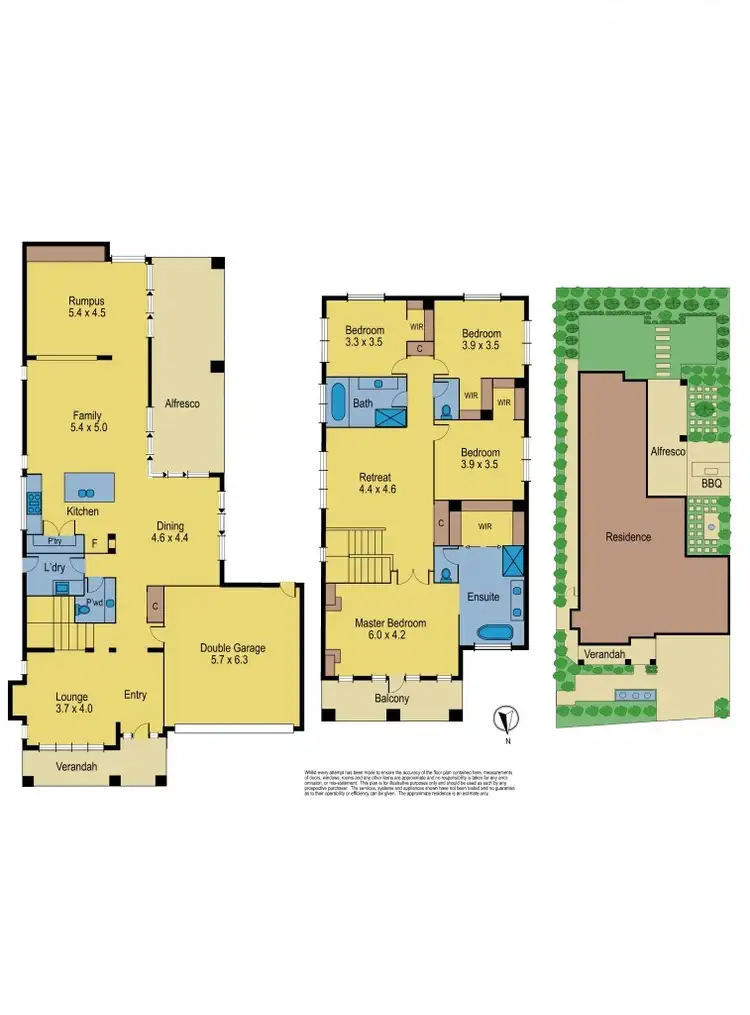 Floorplan of Homely house listing, 50 Francesca Drive, Mernda VIC 3754