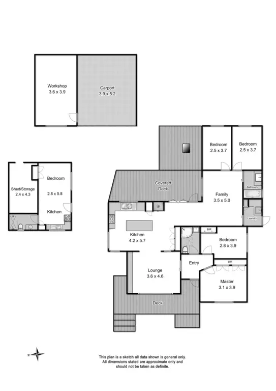 Floorplan of Homely house listing, 43 Lincoln Road, Croydon VIC 3136