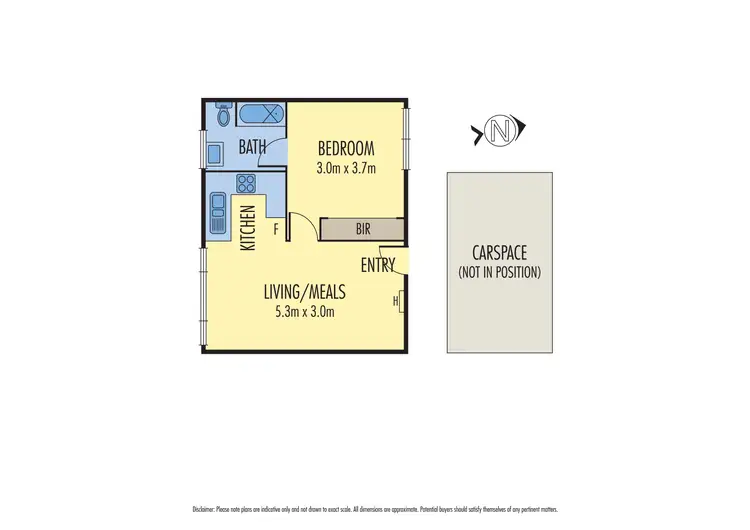 Floorplan of Homely apartment listing, 4/10 Highbury Grove, Prahran VIC 3181