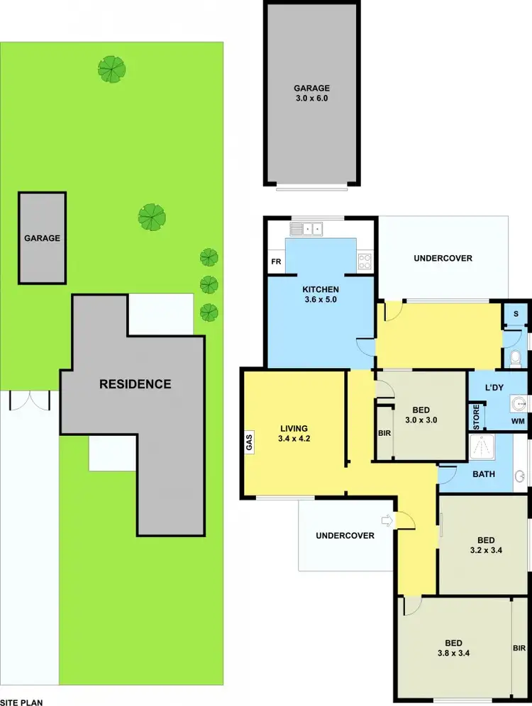 Floorplan of Homely house listing, 75 Melbourne Avenue, Glenroy VIC 3046