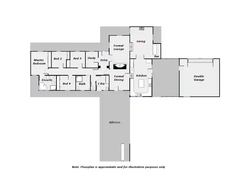 Floorplan of Homely house listing, 668 Karadoc Avenue, Irymple VIC 3498