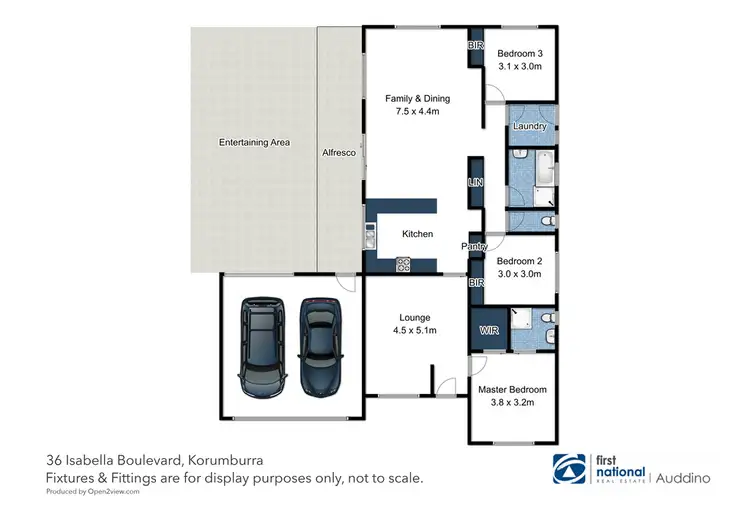 Floorplan of Homely house listing, 36 Isabella Boulevard, Korumburra VIC 3950