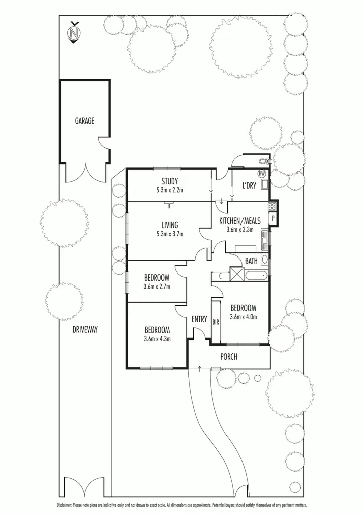 Floorplan of Homely house listing, 162 Sycamore Street, Caulfield South VIC 3162