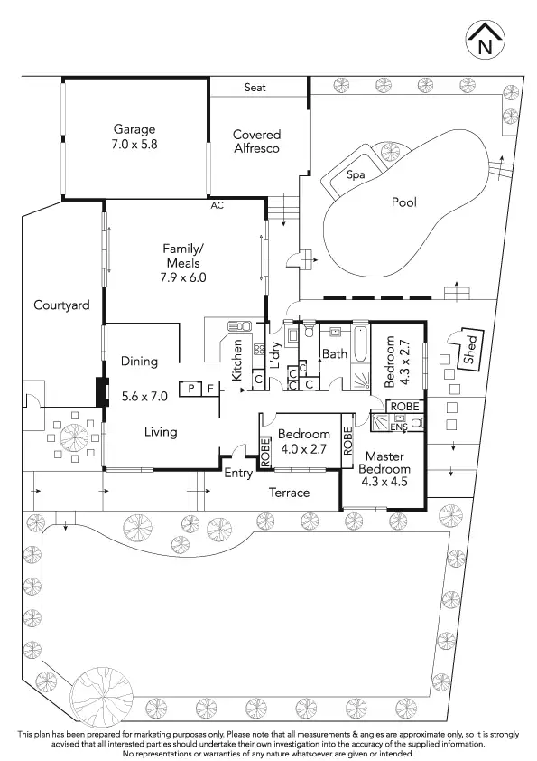 Floorplan of Homely house listing, 9 Dean Avenue, Mount Waverley VIC 3149