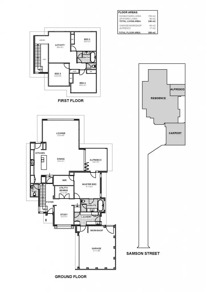 Floorplan of Homely house listing, 40a Samson Street, White Gum Valley WA 6162